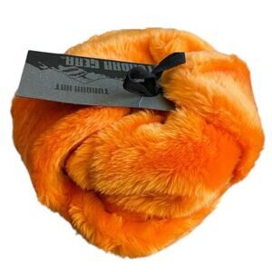 Tundra Gear Orange Russian style Hat New With Tags 🏷️ One Size Fits Most